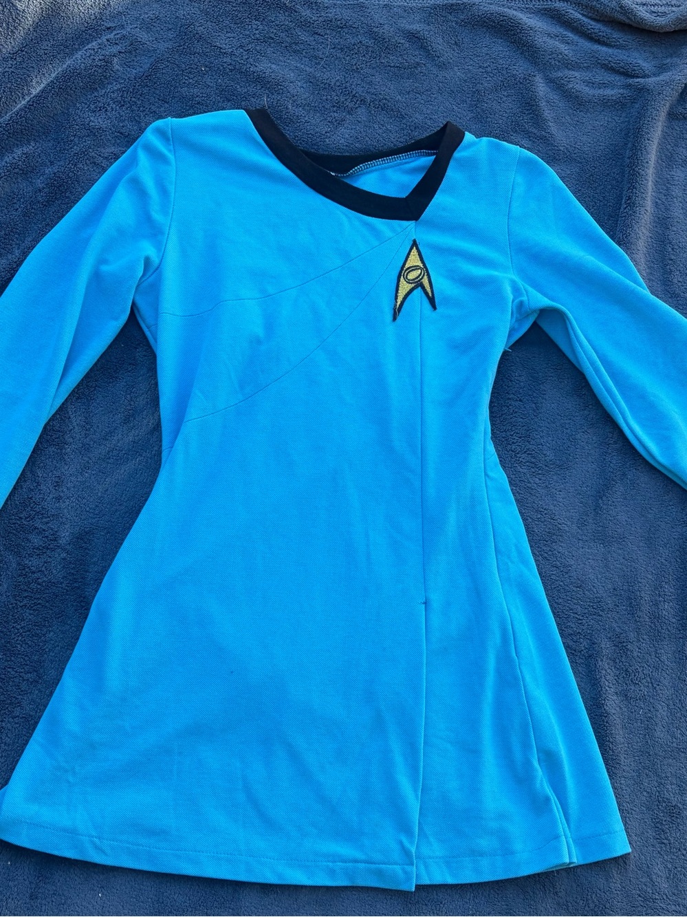 Star Trek Women’s Dress with Gold Trim